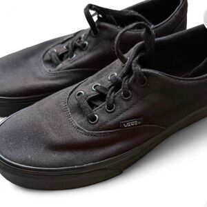 Vans Black Canvas Sneakers Woman’s